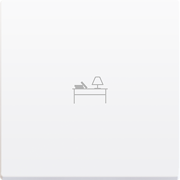 Interruptor simple Tecla Blanco brillo 370x361.png